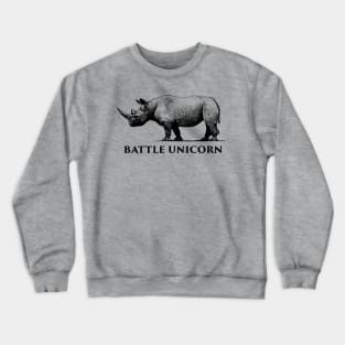 Battle Unicorn Crewneck Sweatshirt